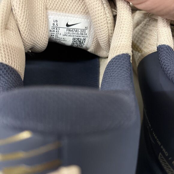 9.5 Nike Court Vapor Pro 2 PRM Hard Court Tennis Shoes 'Sand Drift' (FN4741-101) - Picture 9 of 10